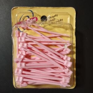 Vintage Hair Curler Roller Pins Picks Plastic Goody Wilhold Lot Of 46